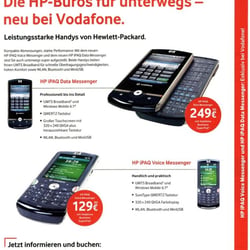 Vodafone Mobile-Guide-Innenseite