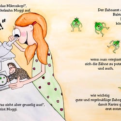 Kinderbuch – Moggi muss zum Zahnarzt