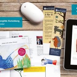 Büchergilde Gutenberg – Werbemittel  / Annette Roch – Webdesign