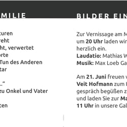 Innenseite Flyer DINlang _ Einladungskarte zur Ausstellung