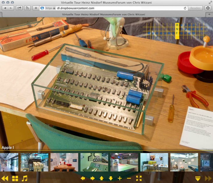 Virtuelle Tour Computermuseum