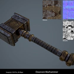3D Modell – Kriegshammer
