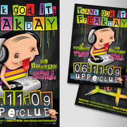 Freakday – Plakat und Flyer