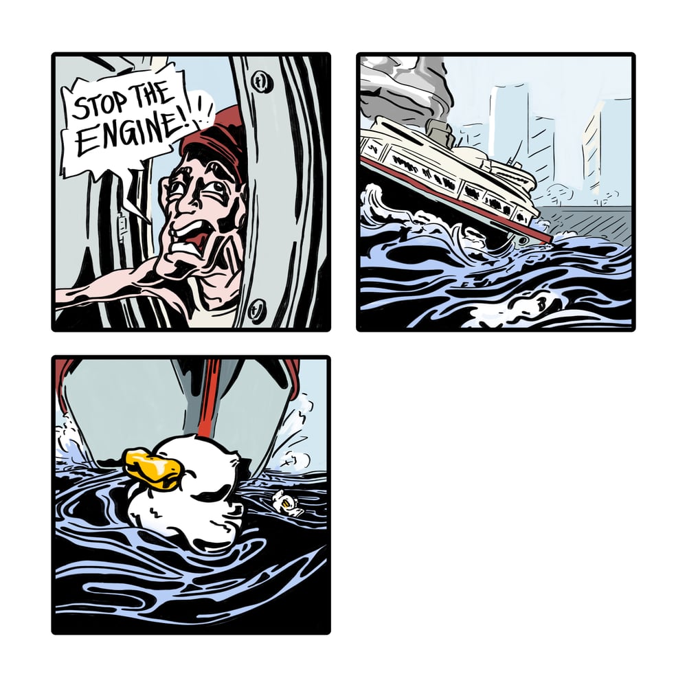 Comic zum englischen Wort „kind“, dt. Nett