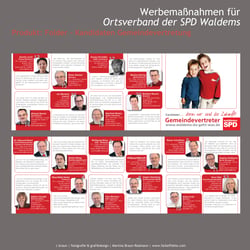 SPD Waldems – Wahlkampf 2011 Folder – Kandidaten Gemeindevertretung