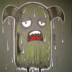 Fuzzy and wet