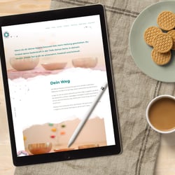 Webseite für «Dein Weg» Yoga und Klang