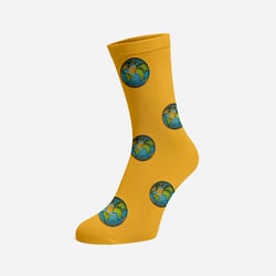 Mockup Socken Design