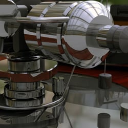 3D Visualisierung mit Cinema 4d (SME Tonarm)