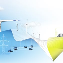 „Energiewelt im Wandel“ Detail / Illustrationen f. AMPRION