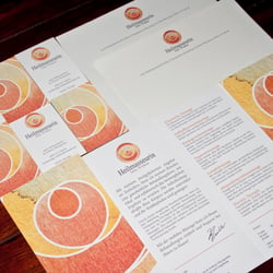 Corporate Design – Heilmasseurin Julia Winkler / Folder, Business Cards & Letter Paper