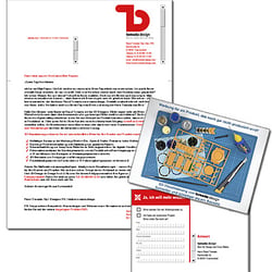 Werbebrief Tomada Design (3D Design)