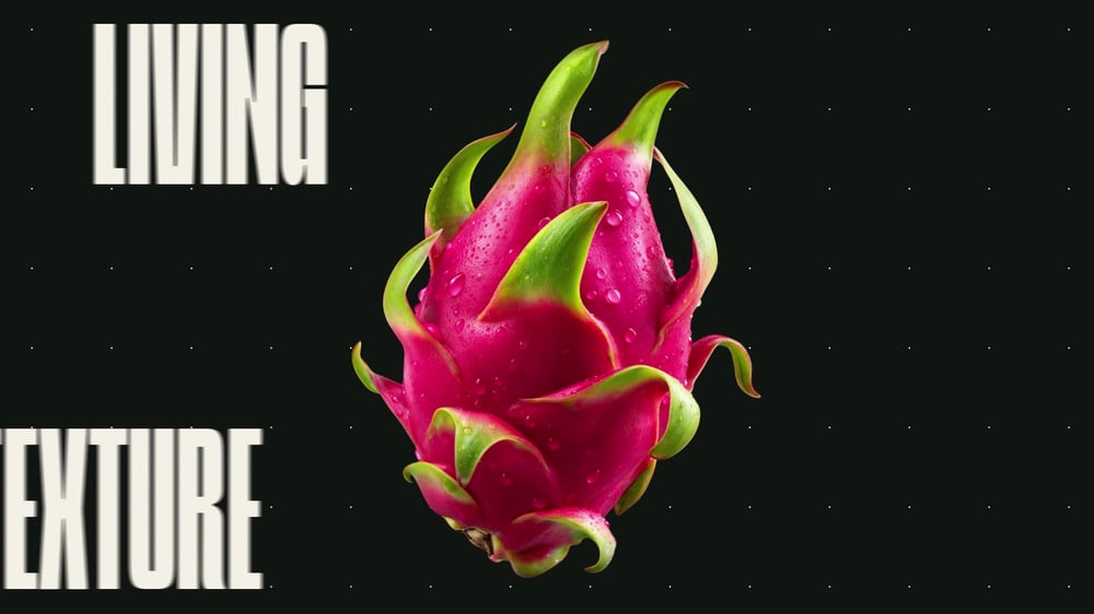 Dragon Fruit – Kinetic Typography, Standbild