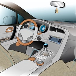 Interior Color & Trim Konzept  – Stone