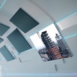 3D Animation mechanical cylinders
