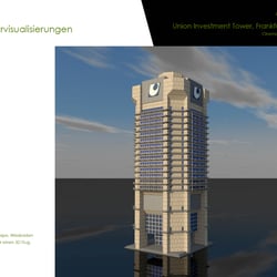 3D – Architektur – Frankfurt UI Tower