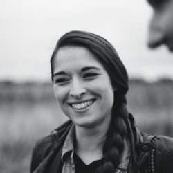 BLACK AND WHITE SMILE