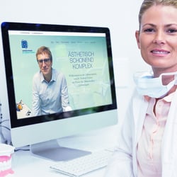Webdesign für eine Zahnarztpraxis
