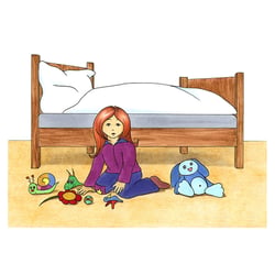 Illustration Kinderzimmer