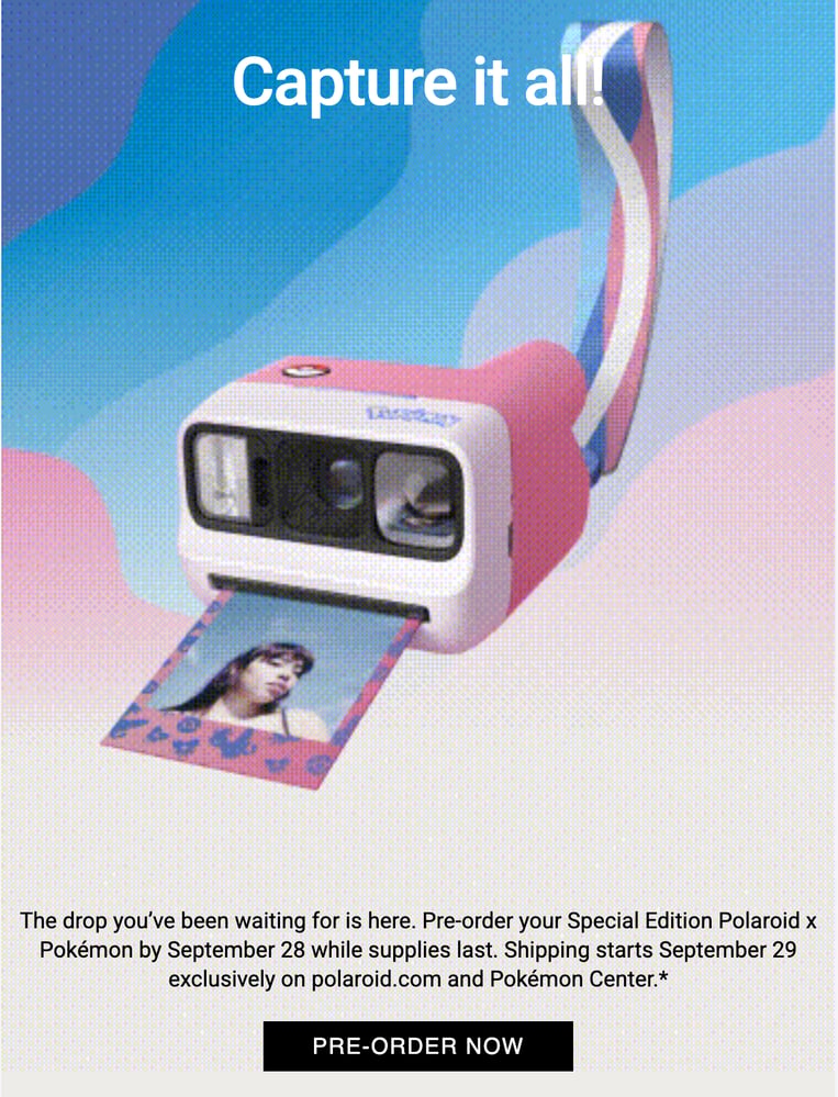 Polaroid x Pokémon