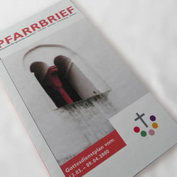 Pfarrbrief Titelseite