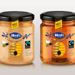 HERO AG: Gestaltung des Fairtrade-Honigs KONZEPT | DESIGN | ILLUSTRATION