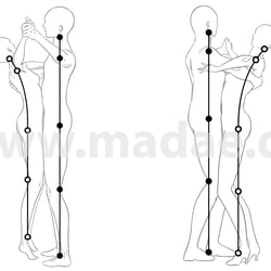 Buch-Illustration: The Art and Technique of Ballroom Dancing by Rudi Trautz, 2019