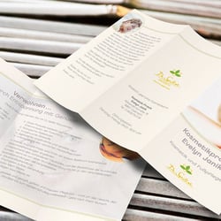 Flyer für eine Kosmetikerin