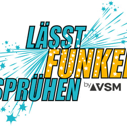 Das Wort-Bild-Motiv „LÄSST FUNKEN SPRÜHEN“ für die ACTIROX-Produkte