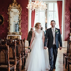 Hochzeitsbilder im Residenzschloss in Detmold