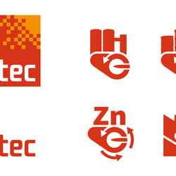 Unternehmenslogo für ci-tec und Icons für Produktlinien