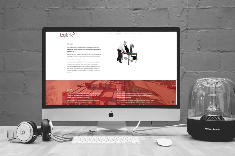 Website für Logistik21