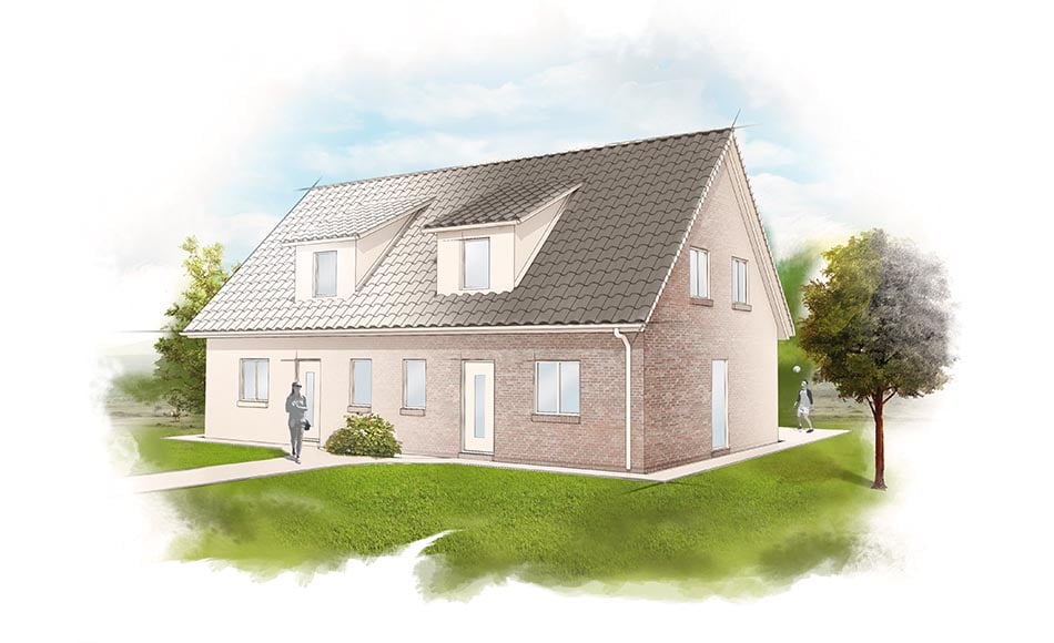 Sketch-Render Immobilien