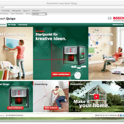 Bosch – Offizielle Website des neuen Linien-Lasers Quigo