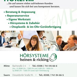 Corporate Design-Hoersysteme Heinen und Ricking-Anzeige1