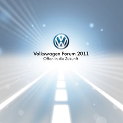 Keyvisual Pitch für das VW Forum 2011