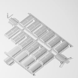 Messeplan München 3D Illustration