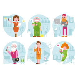 Characterdesign und Kids