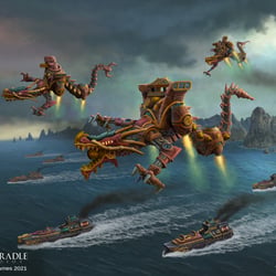 Tian Long (Dystopian Wars Box Art)