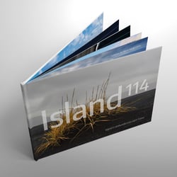 Fotoband „Island 114“, entstanden als privates Projekt