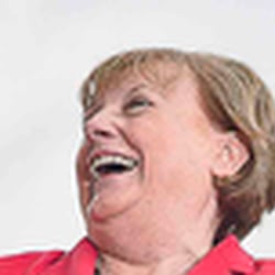 - merkel impossible –  auf der garage Einladung zum Tee