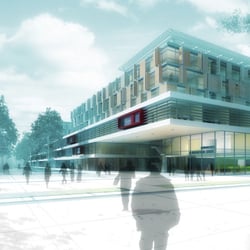 Klinikneubau – Wettbewerbsbeitrag