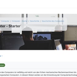 Computer Starter – Kursinhalt mit Inhaltsverzeichnis