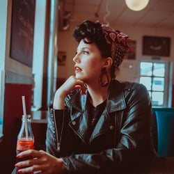 Einzelportrait Vintage