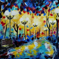 Malerin – Öl, Pastell, Aquarell