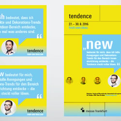 Tendence // Key Visual + Kampagne