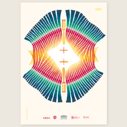 Poster für Brasilias 50. Geburtstag