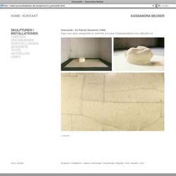 Internetseite – Skulpturen / Installationen