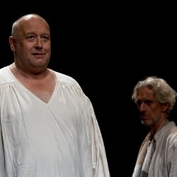 Thomas Thieme, Mathieu Carrière in „Robert Guiskard“ in Hamburg