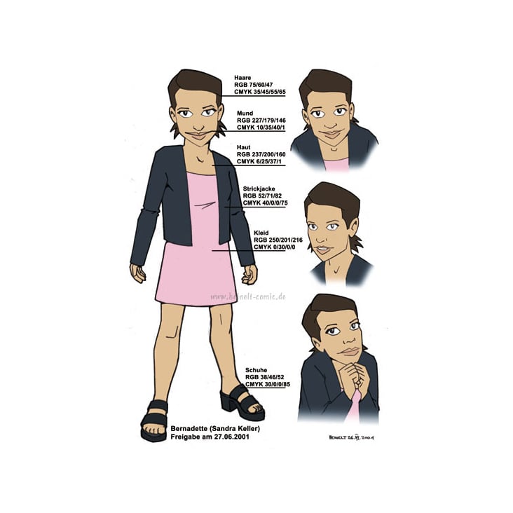 BERLIN / BERLIN / Characterdesign: Bernadette